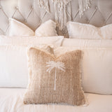 Island Palm Fringe Cushion