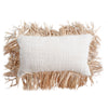 Tahiti Raffia Lumbar Cushion