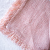 Serenity Linen Cushion | Peach