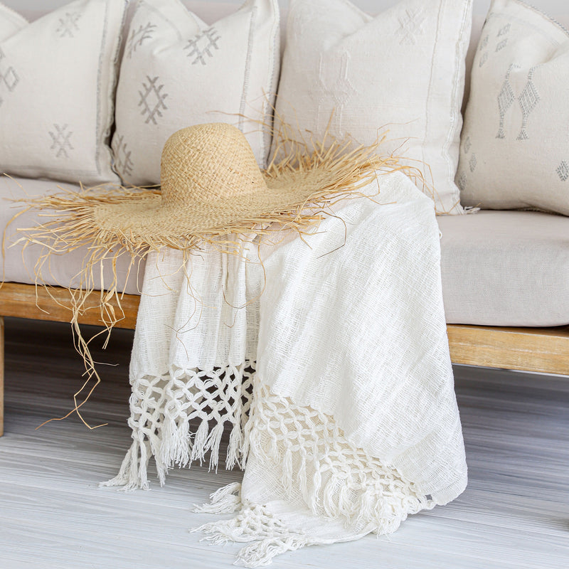 Raffia Sun Hat | Natural